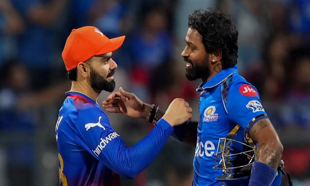 Virat reaction on Hardik