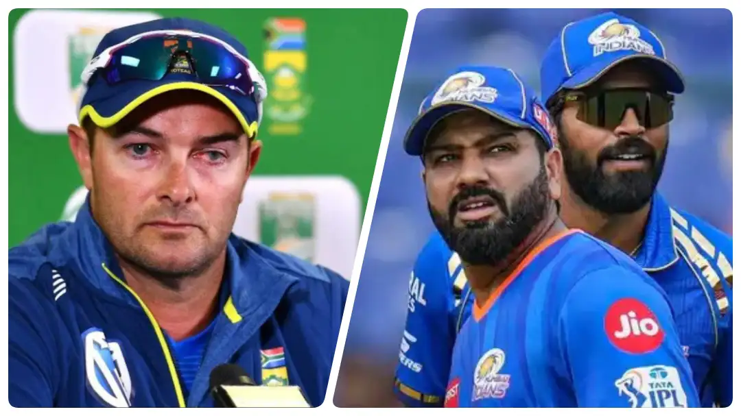 MI head coach Mark Boucher