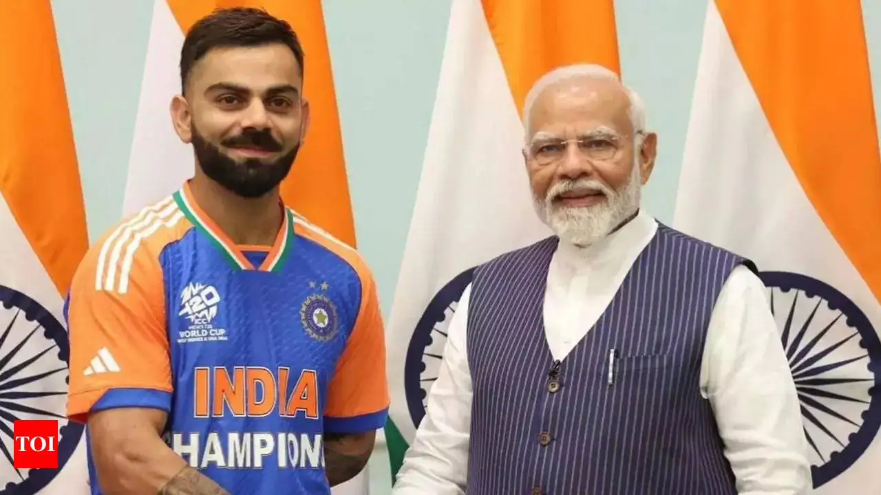 Virat with PM Modi