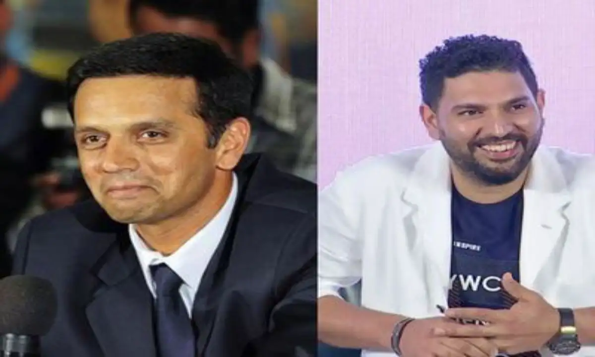 Yuvraj and Dravid