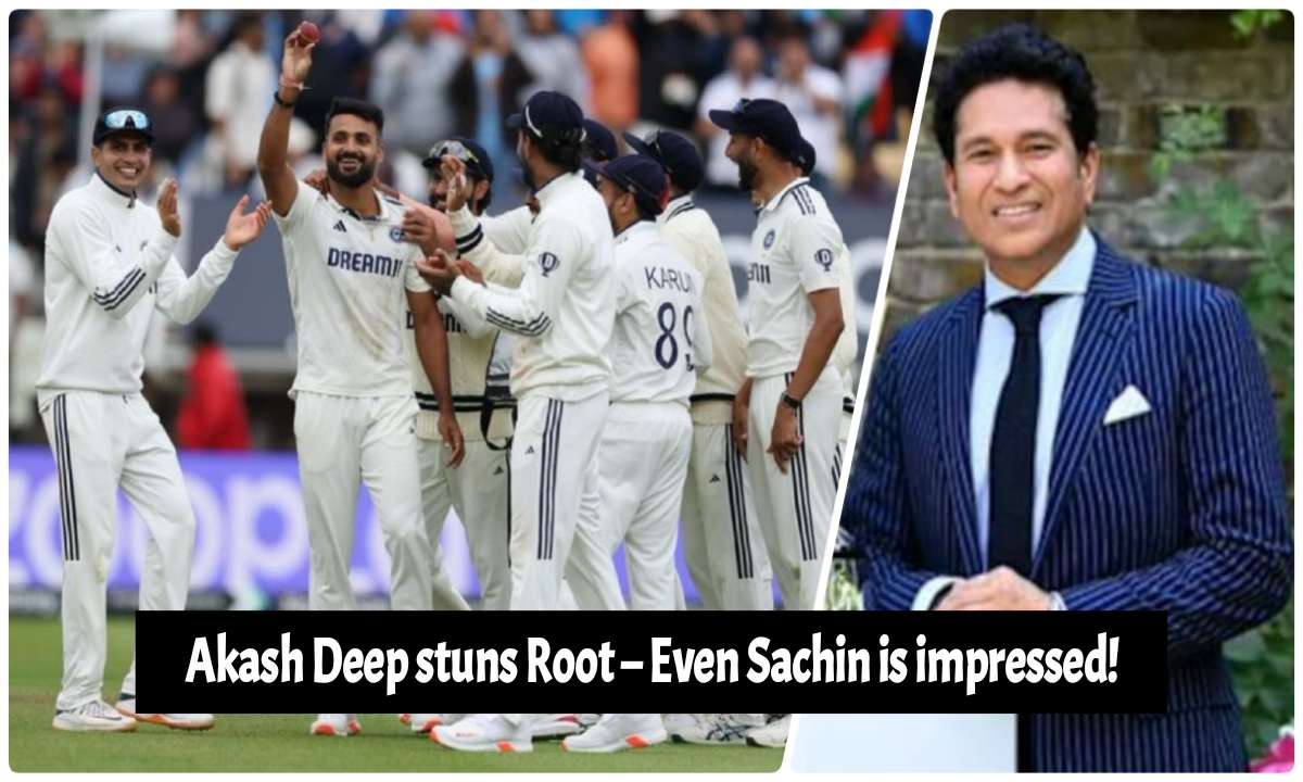 Akash Deep stuns Root – Even Sachin is impressed!