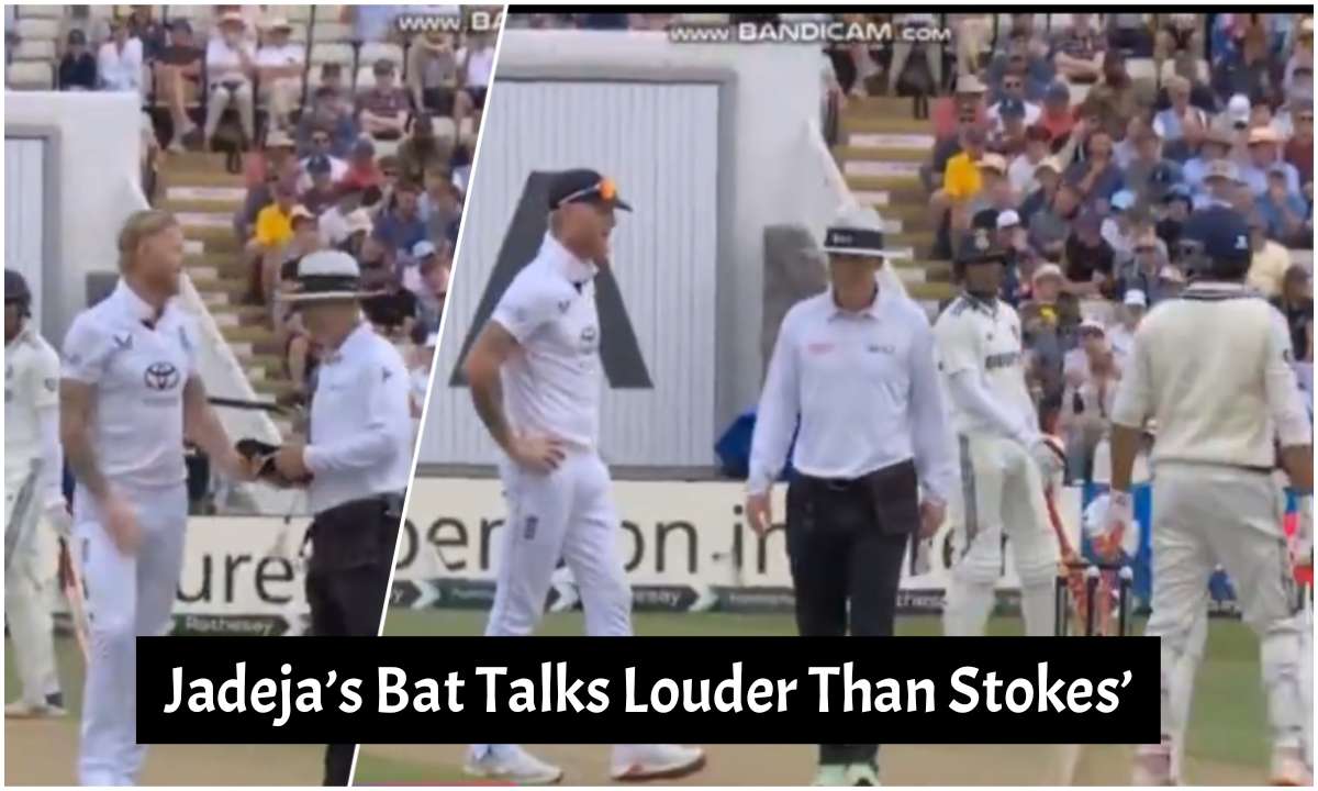 Jadeja’s Bat Talks Louder Than Stokes