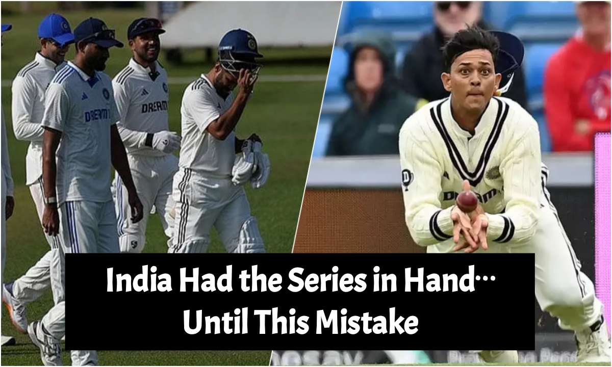 India Had the Series in Hand… Until This Mistake