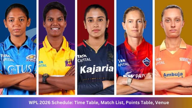 WPL 2026 Schedule