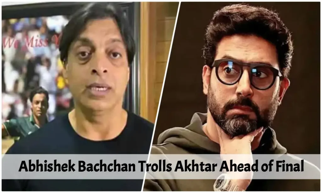 Abhishek Bachchan Trolls Akhtar Ahead of Final